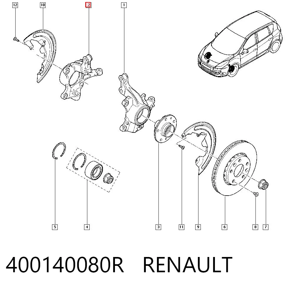400140080R Renault (RVI)