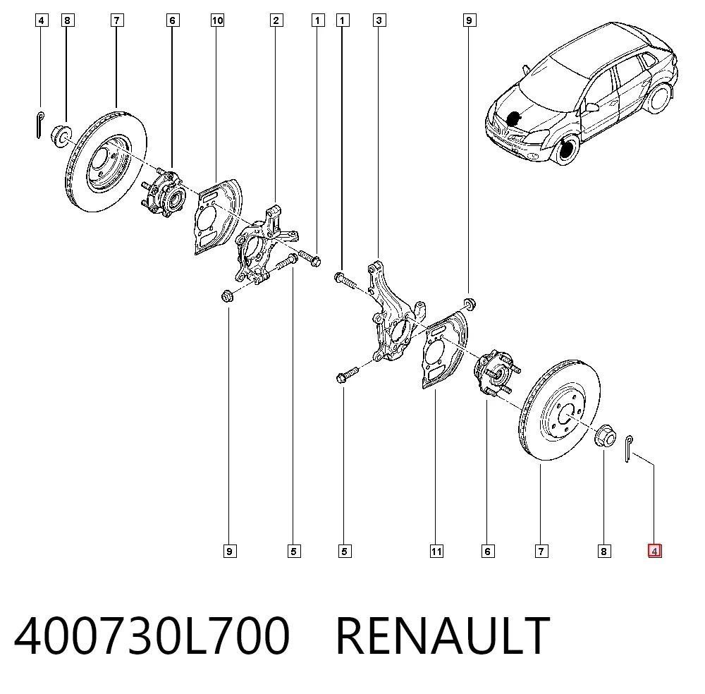 400730L700 Renault (RVI)