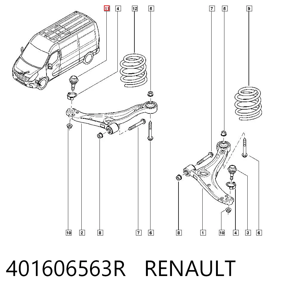 401606563R Renault (RVI)