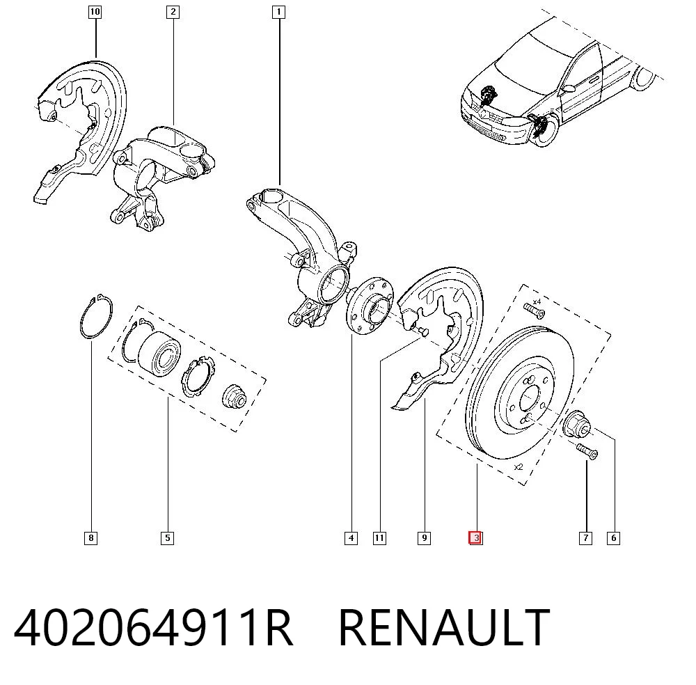 402064911R Renault (RVI)