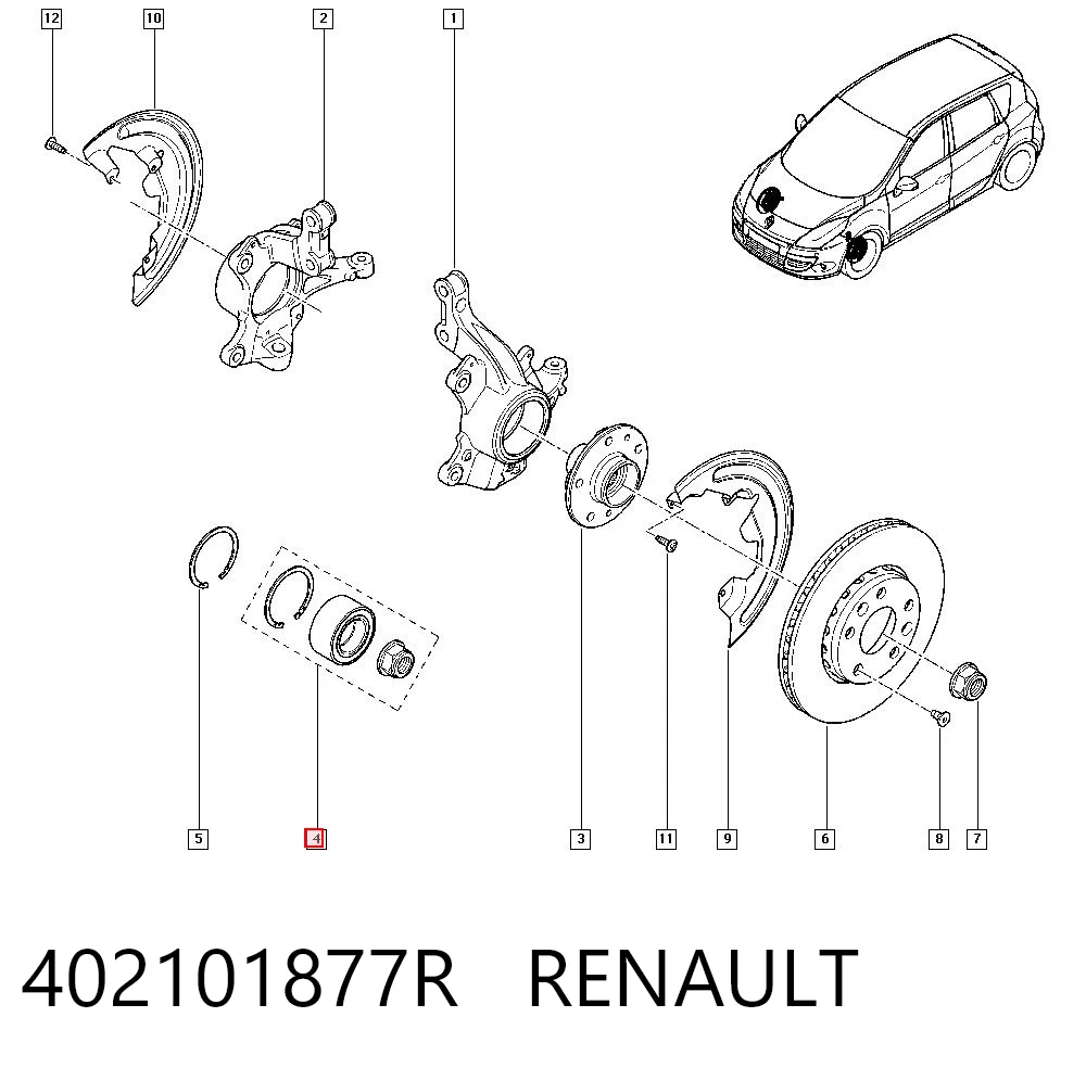 402101877R Renault (RVI)