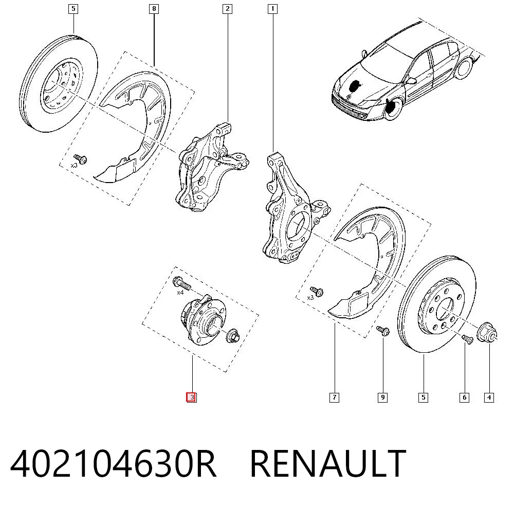 402104630R Renault (RVI)