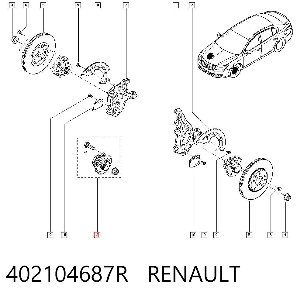 402104687R Renault (RVI)