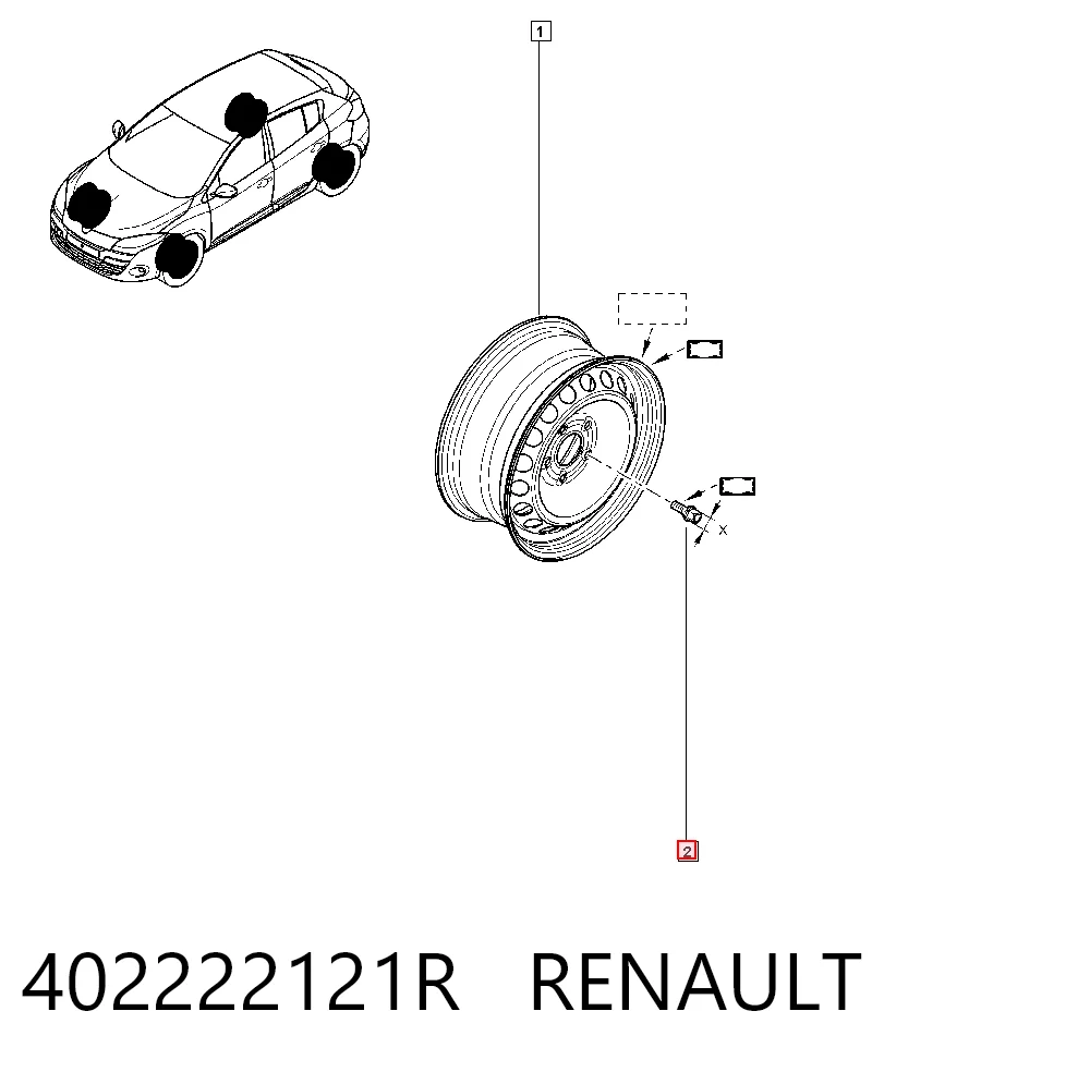 402222121R Renault (RVI)