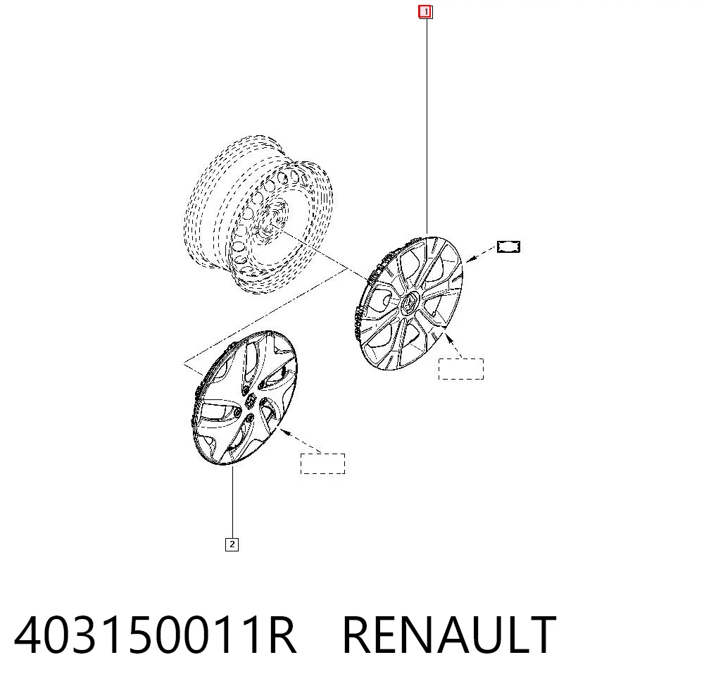 403150011R Renault (RVI)