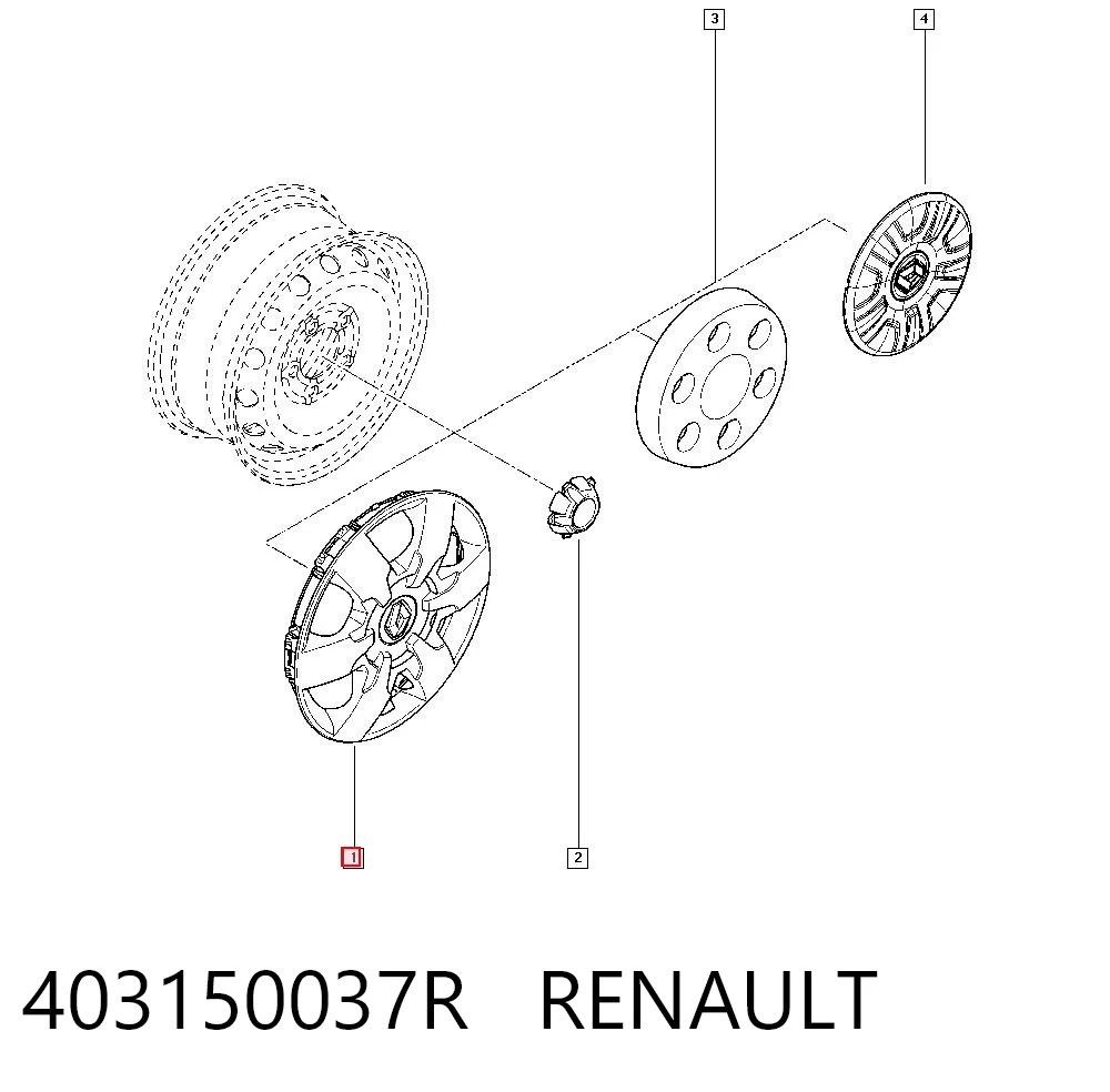 403150037R Renault (RVI)