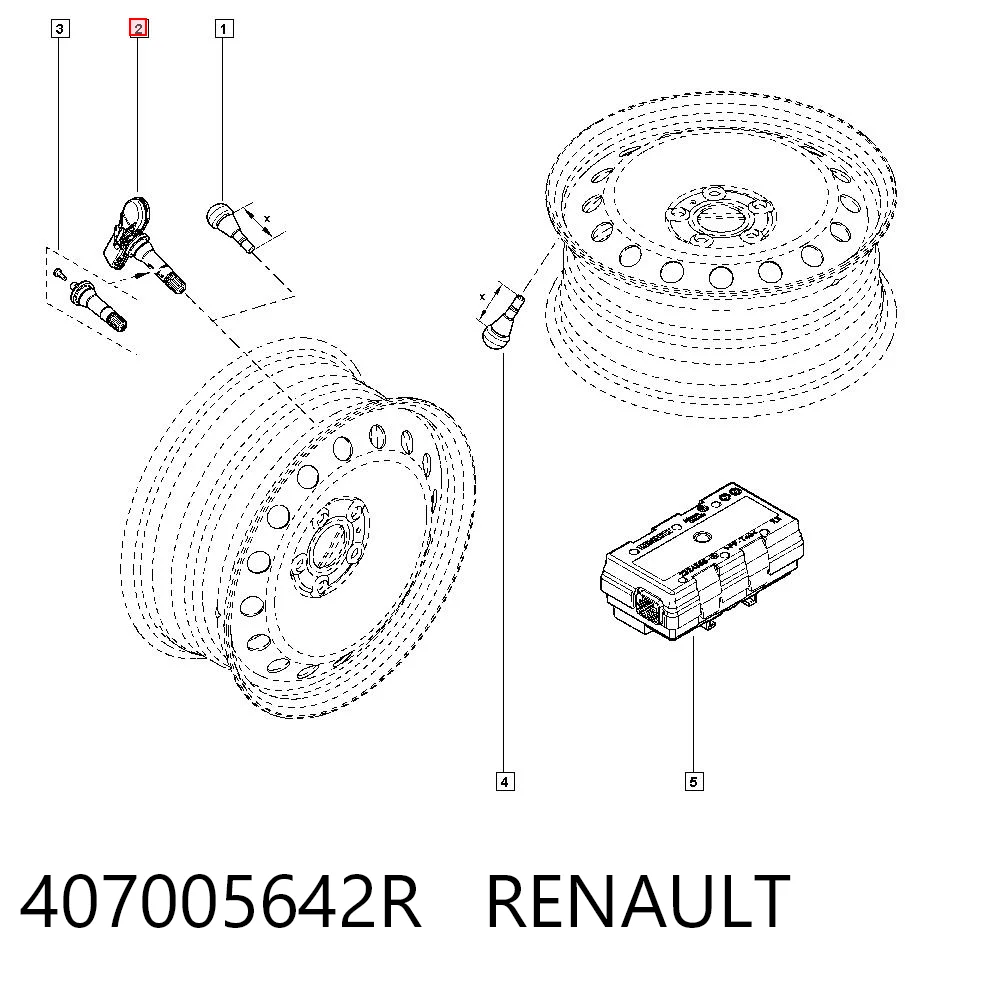 407005642R Renault (RVI)