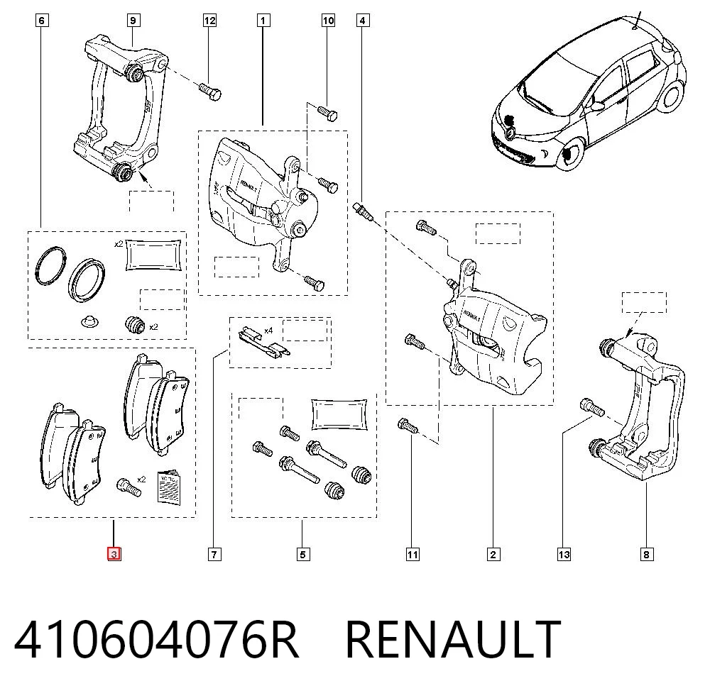410604076R Renault (RVI)