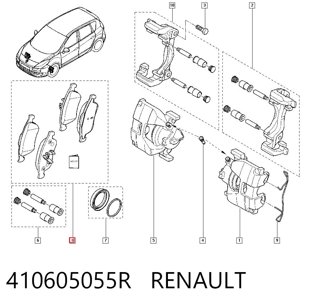 410605055R Renault (RVI)