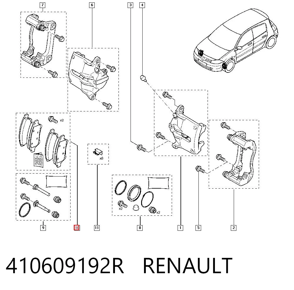 410609192R Renault (RVI)