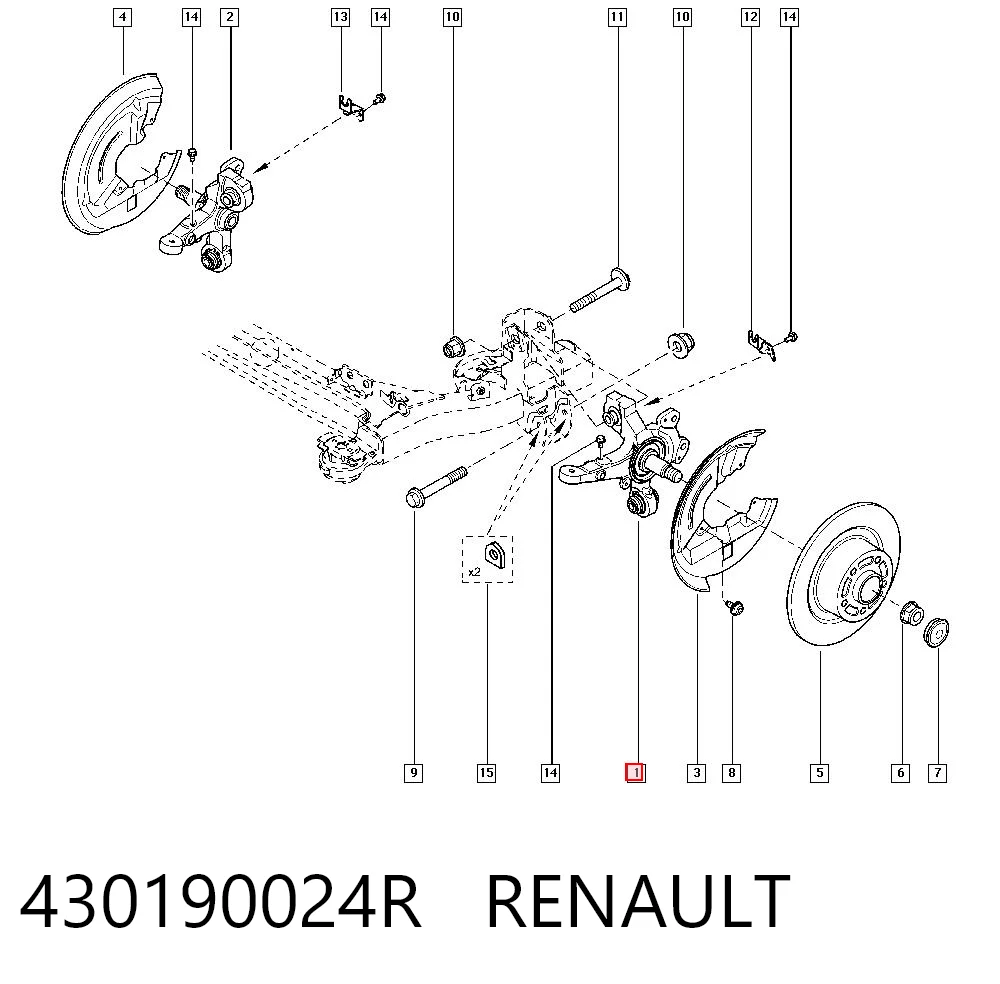 430190024R Renault (RVI)