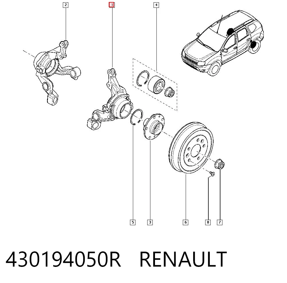 430194050R Renault (RVI)