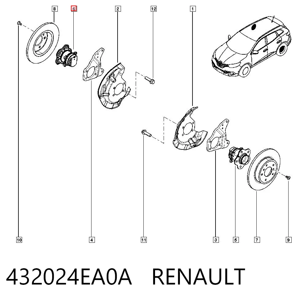 432024EA0A Renault (RVI)