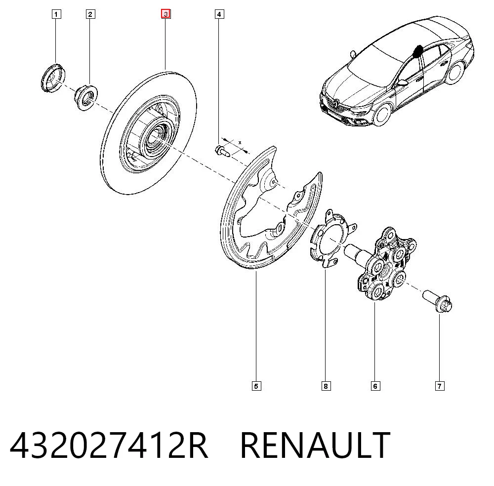 432027412R Renault (RVI)