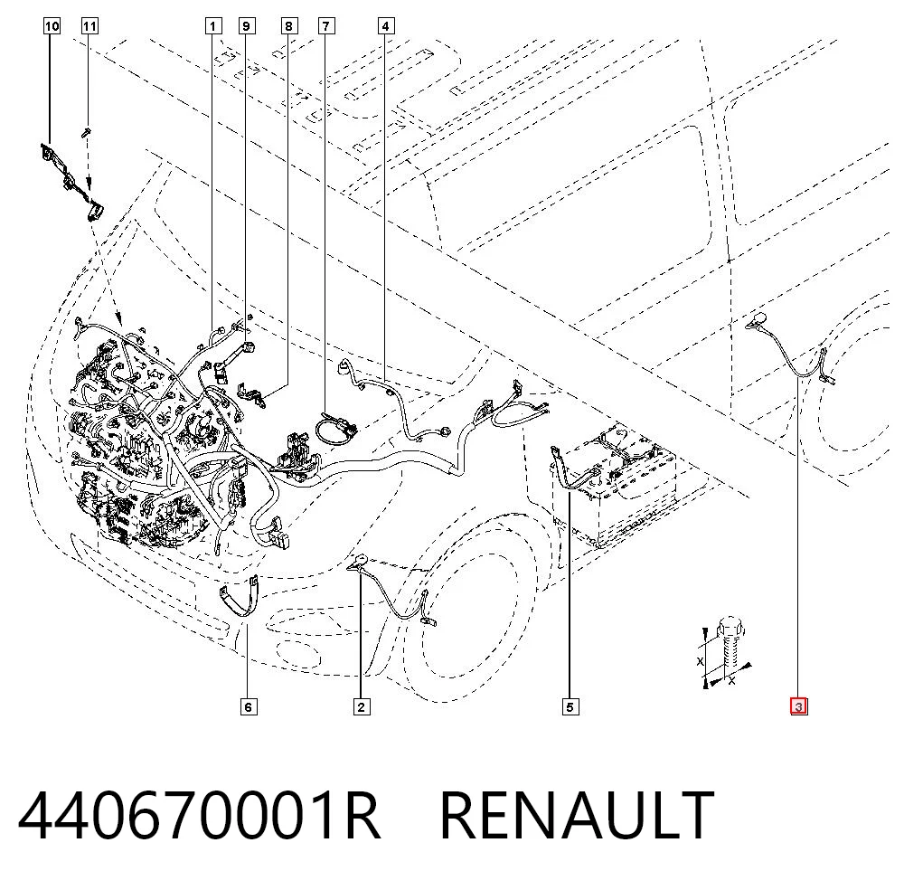 440670001R Renault (RVI)
