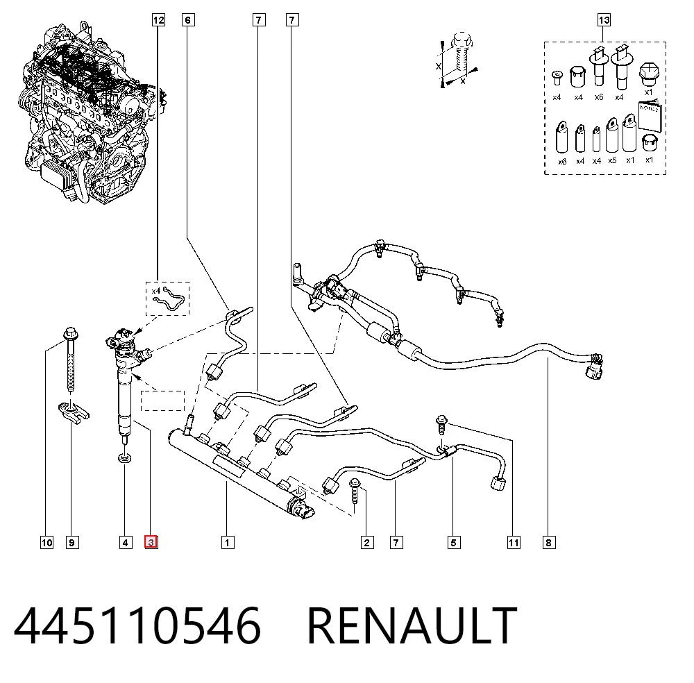Wtryskiwacz paliwa Bosch 445110546 cena, od 148,98 USD