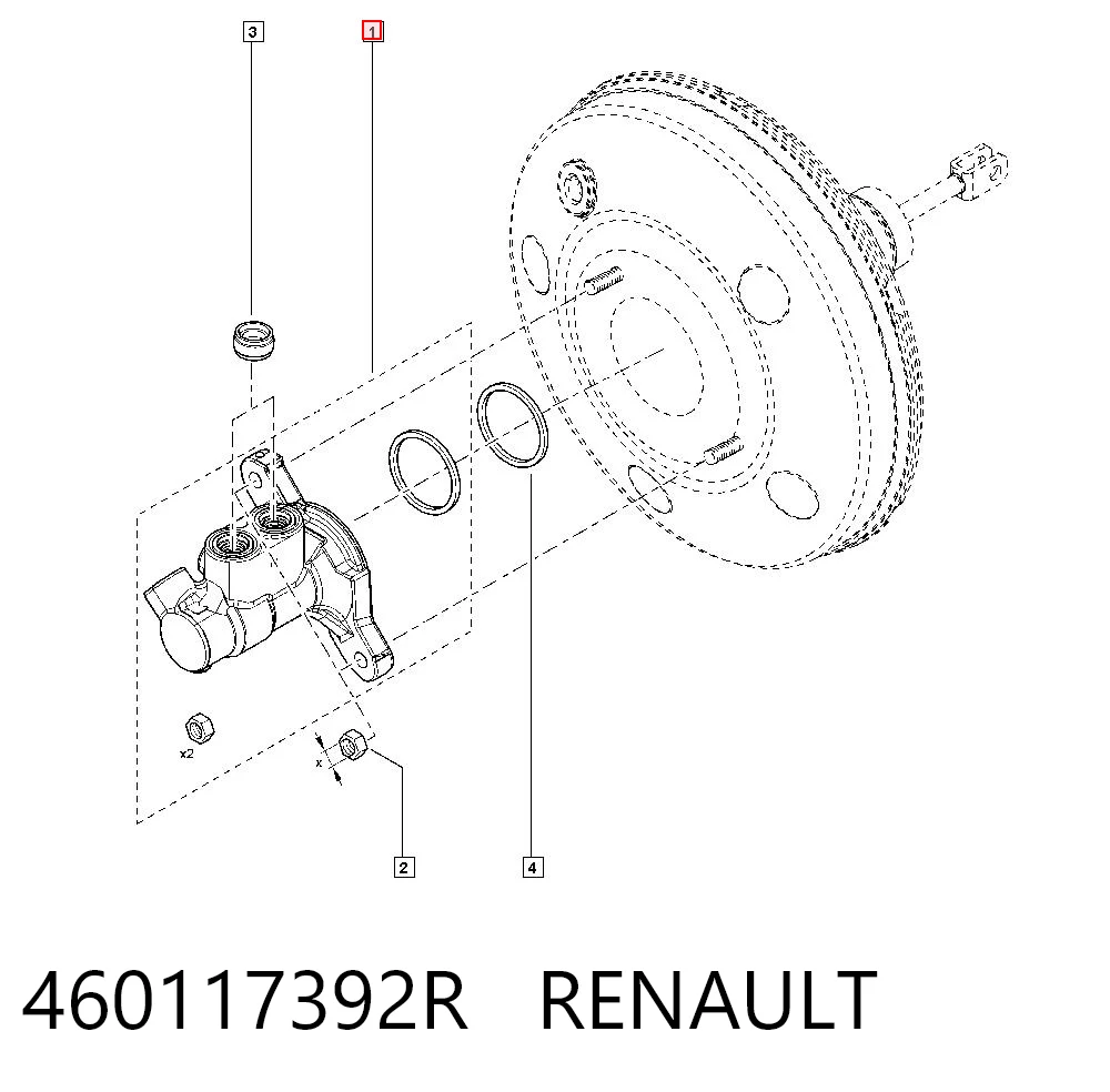 460117392R Renault (RVI)