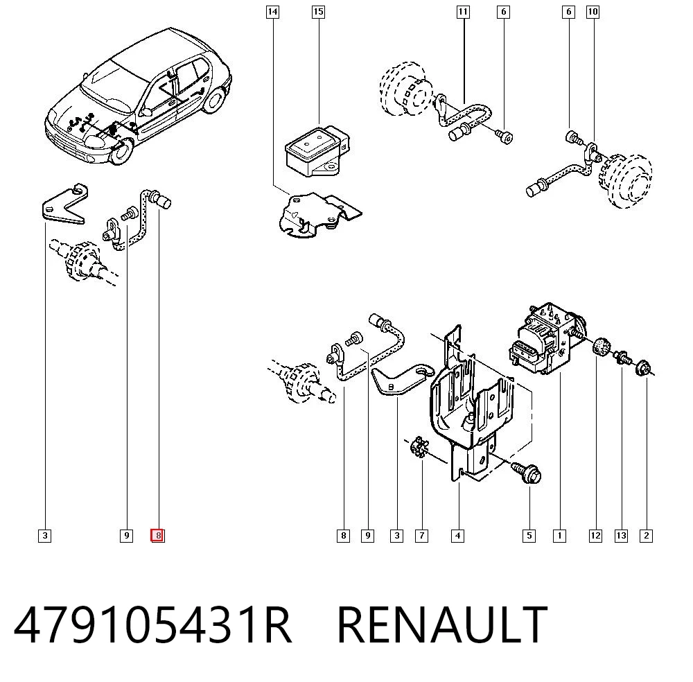 479105431R Renault (RVI)