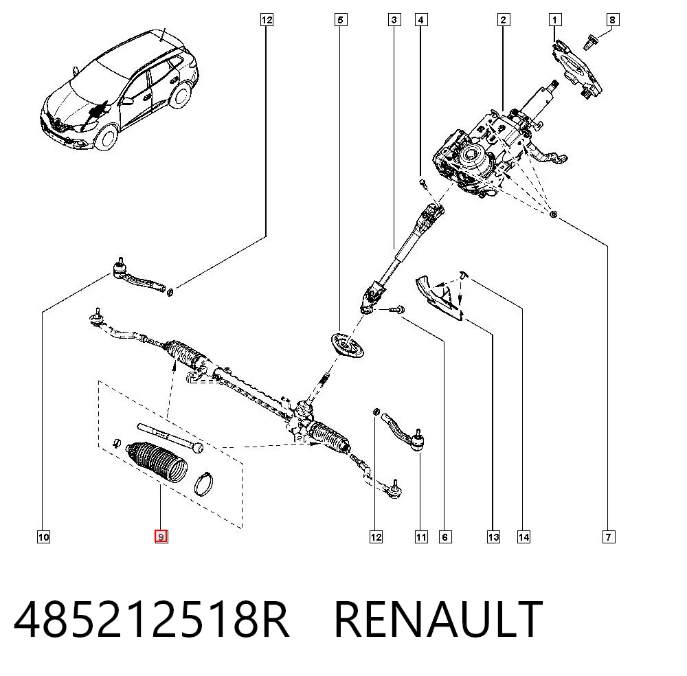485212518R Renault (RVI)