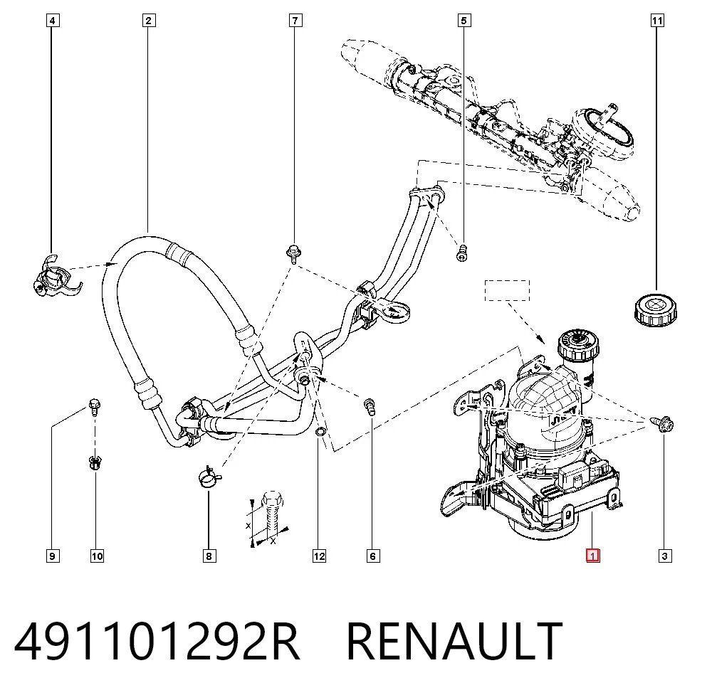 491101292R Renault (RVI)