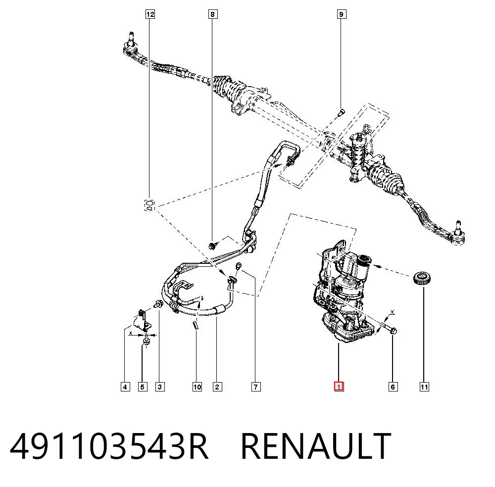 491103543R Renault (RVI)