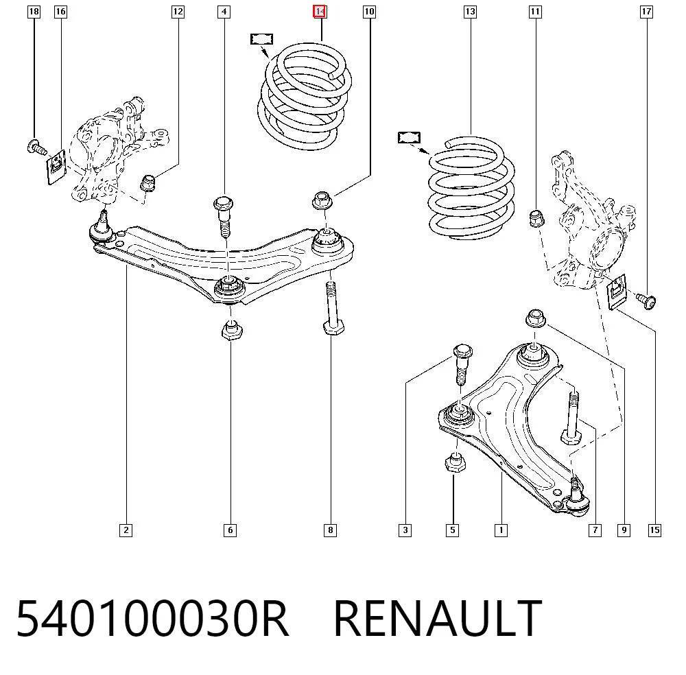 540100030R Renault (RVI)
