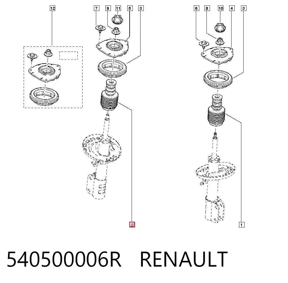 540500006R Renault (RVI)