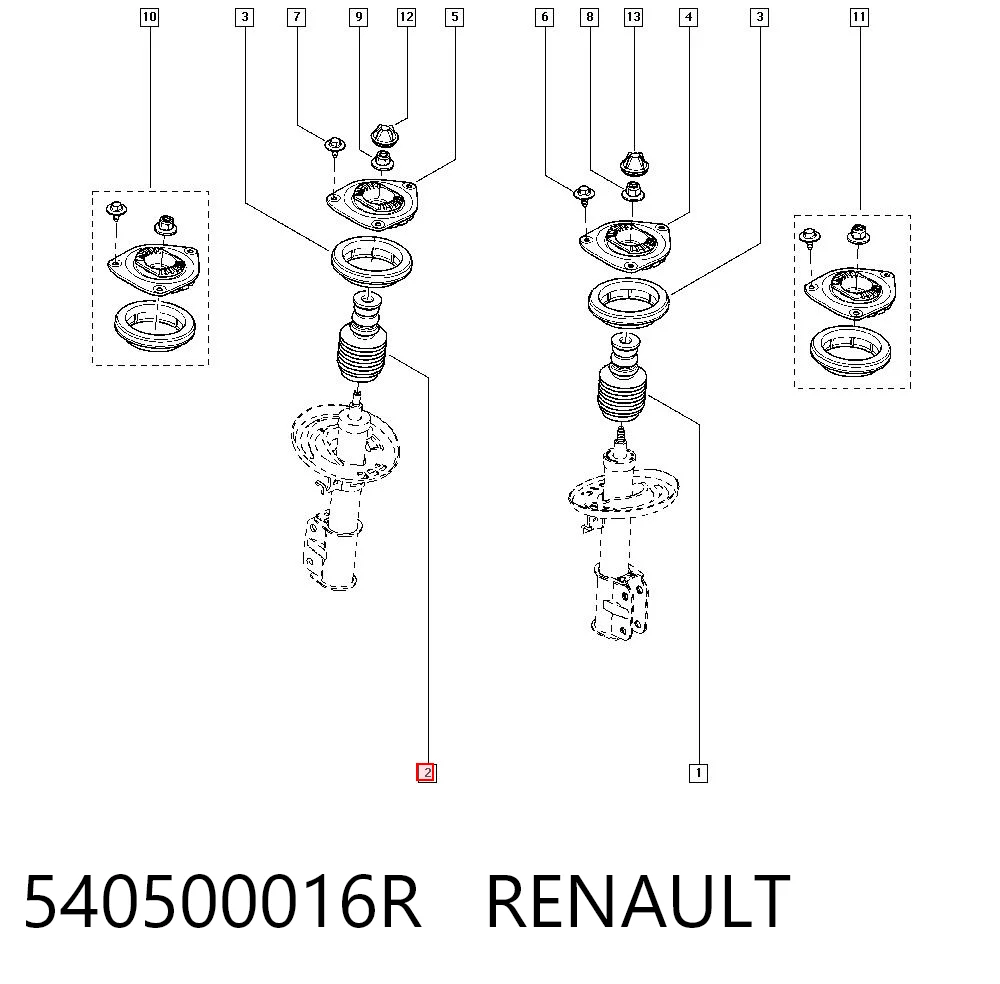 540500016R Renault (RVI)
