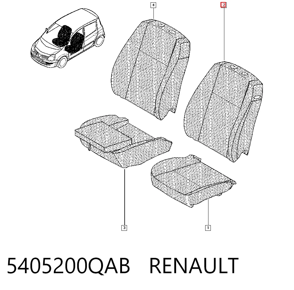 5405200QAB Renault (RVI)