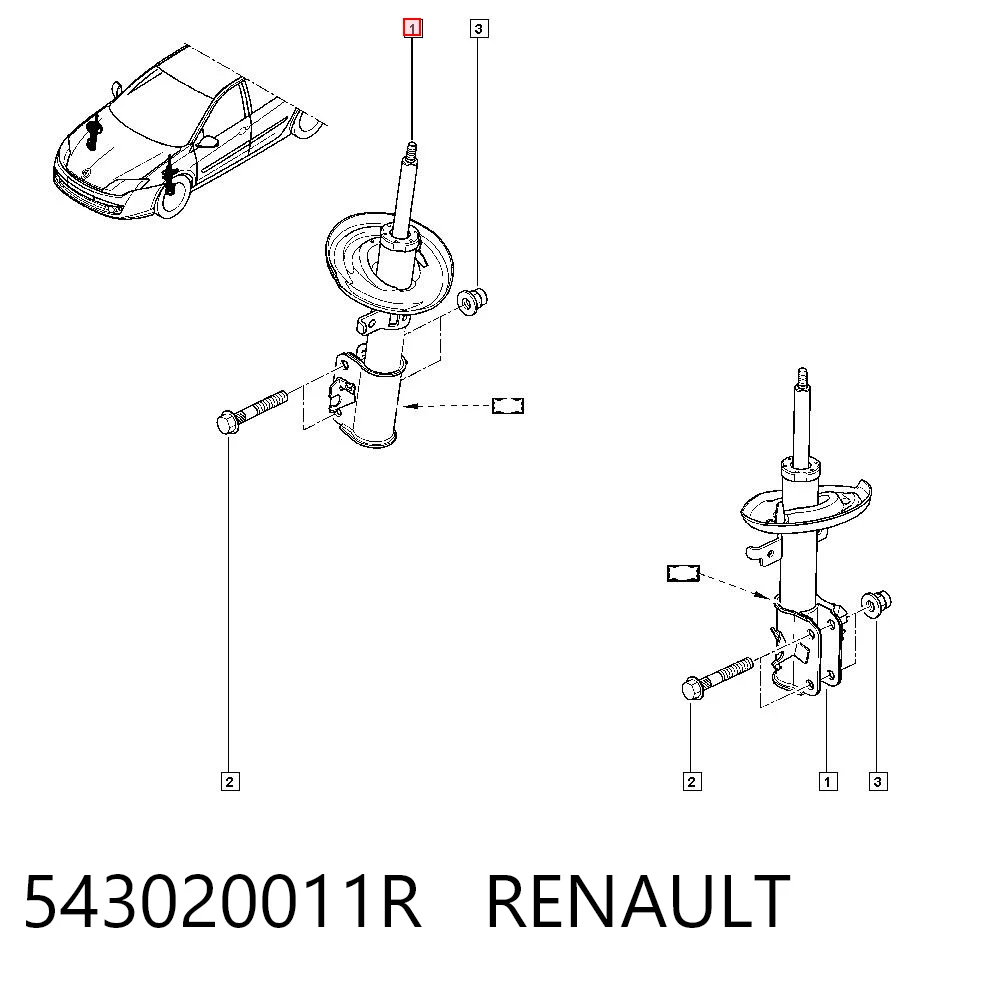 543020011R Renault (RVI)