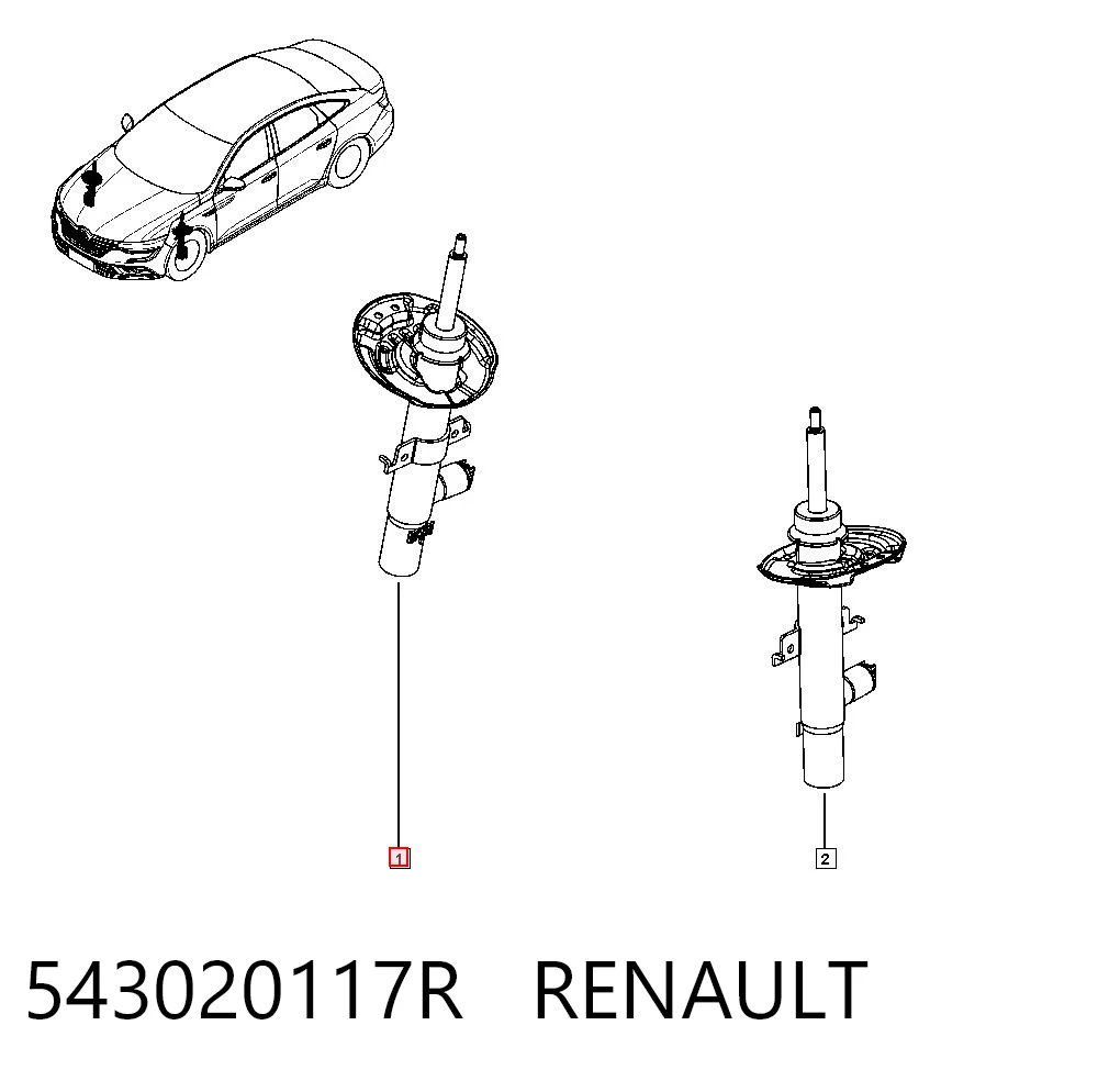 543020117R Renault (RVI)