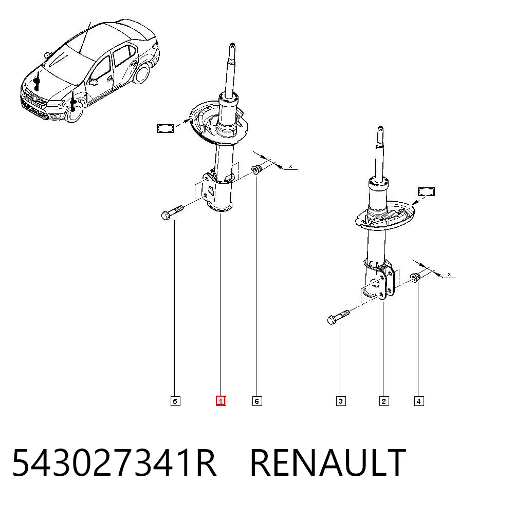 543027341R Renault (RVI)