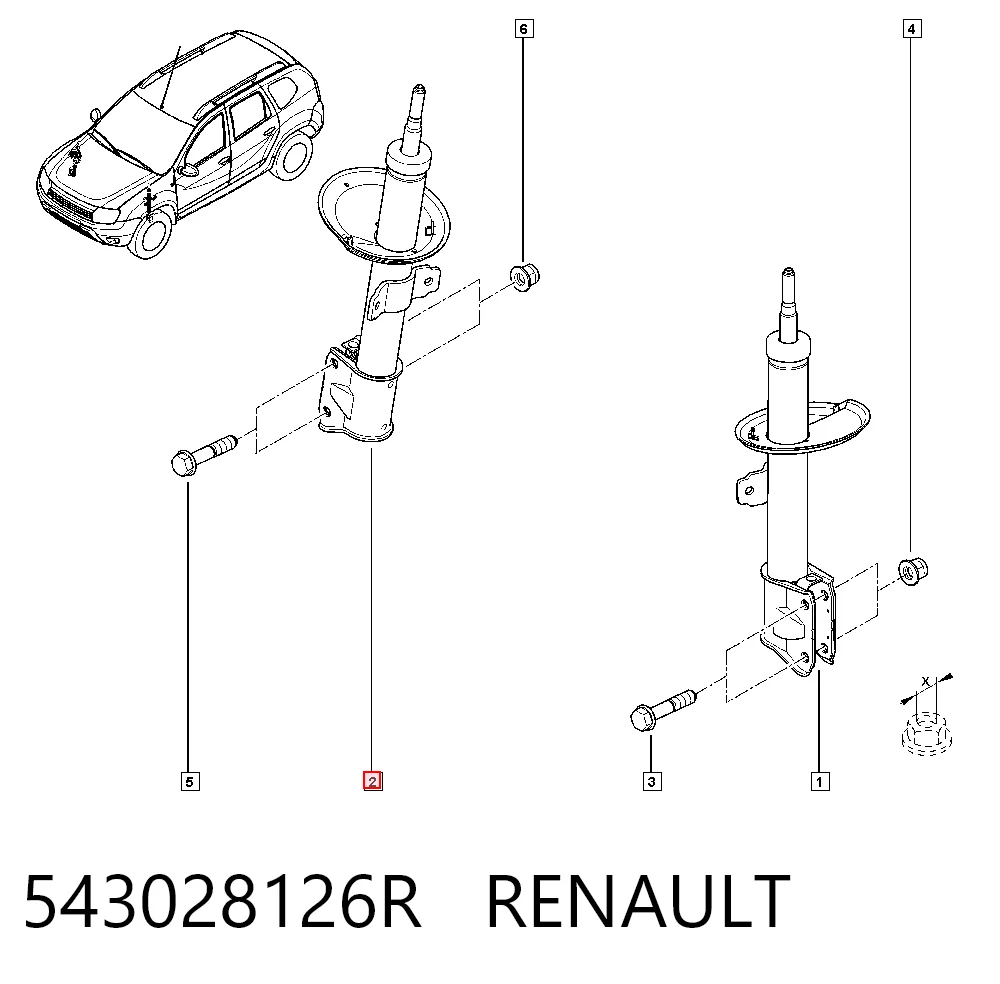 543028126R Renault (RVI)