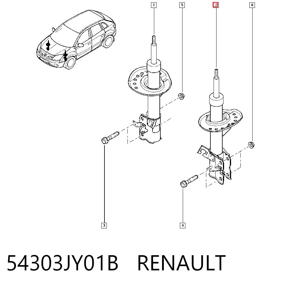 54303JY01B Renault (RVI)