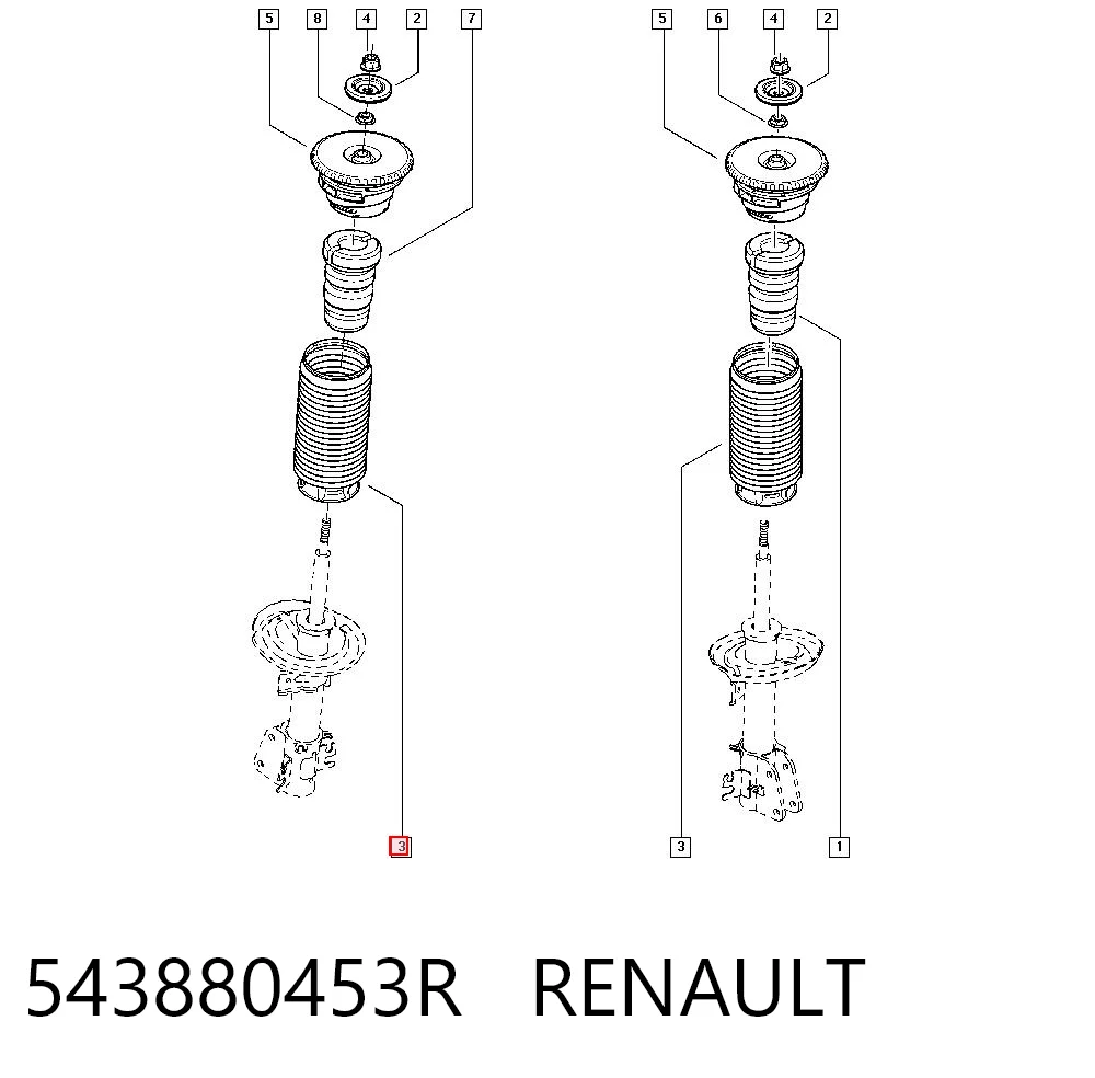 543880453R Renault (RVI)