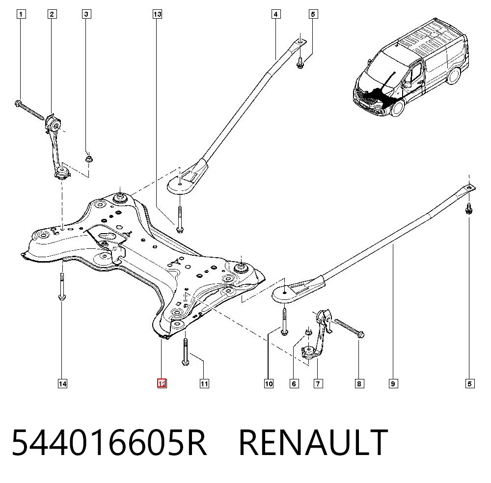 Korpus osi przedniej Nissan/Infiniti 8200039866 cena, od 234,95 USD