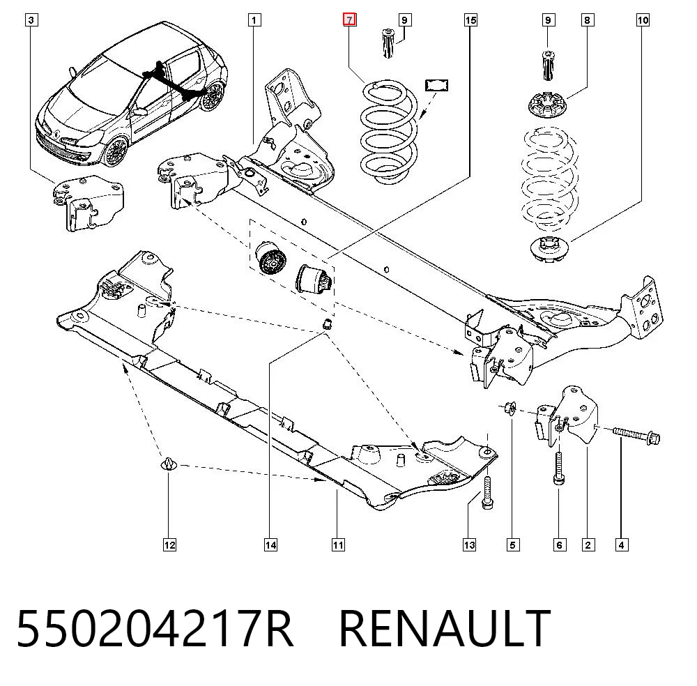 550204217R Renault (RVI)