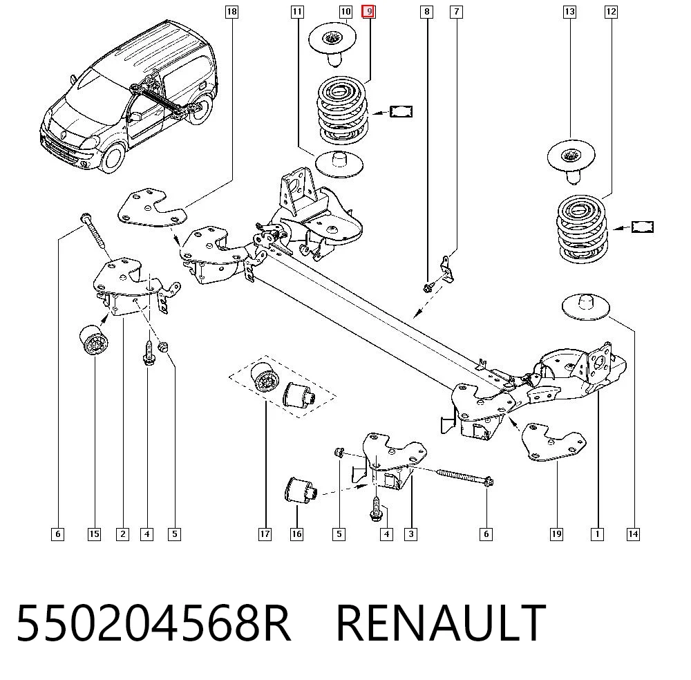 550204568R Renault (RVI)
