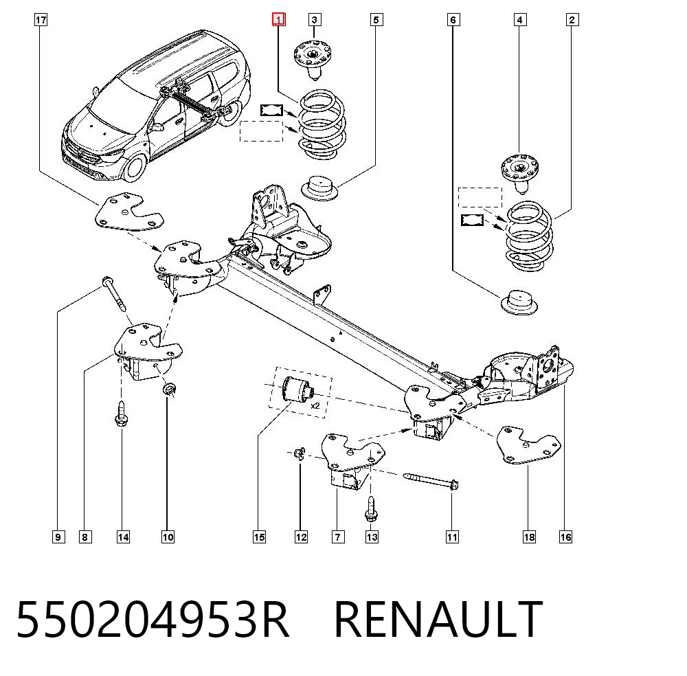 550204953R Renault (RVI)
