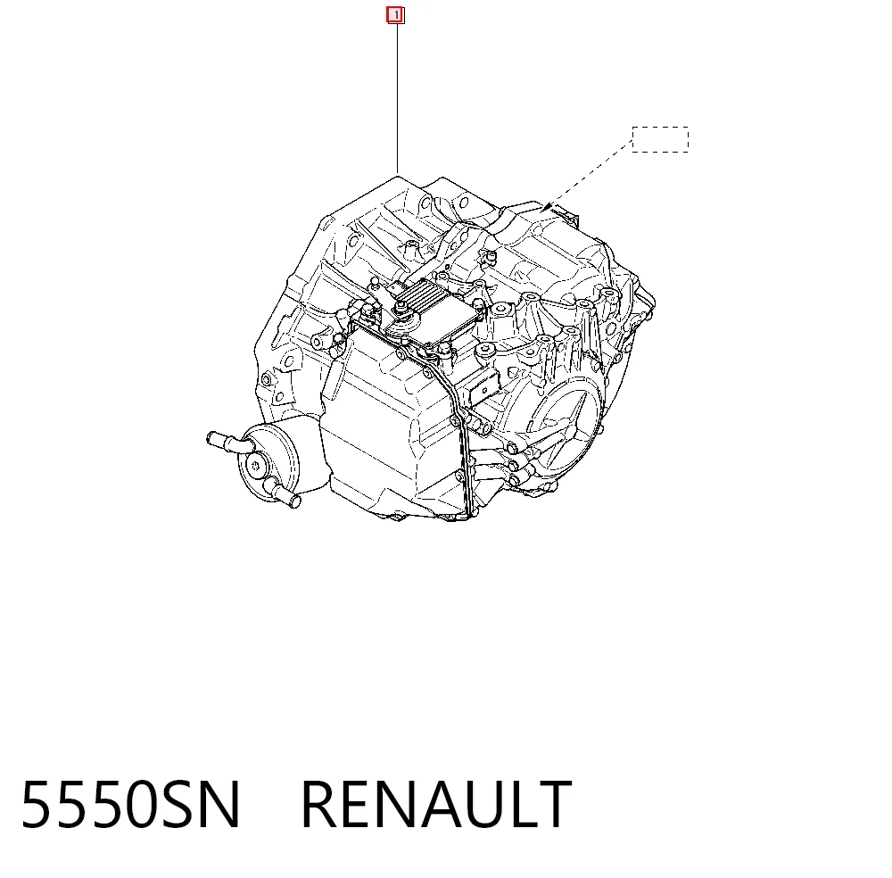 Automatyczna skrzynia biegów, kompletna do Renault Vel Satis  BJ0
