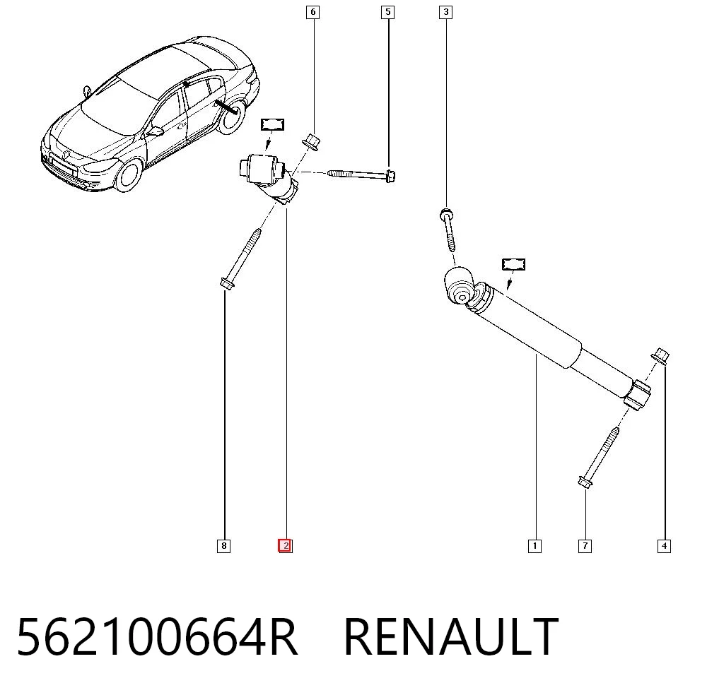 562100664R Renault (RVI)