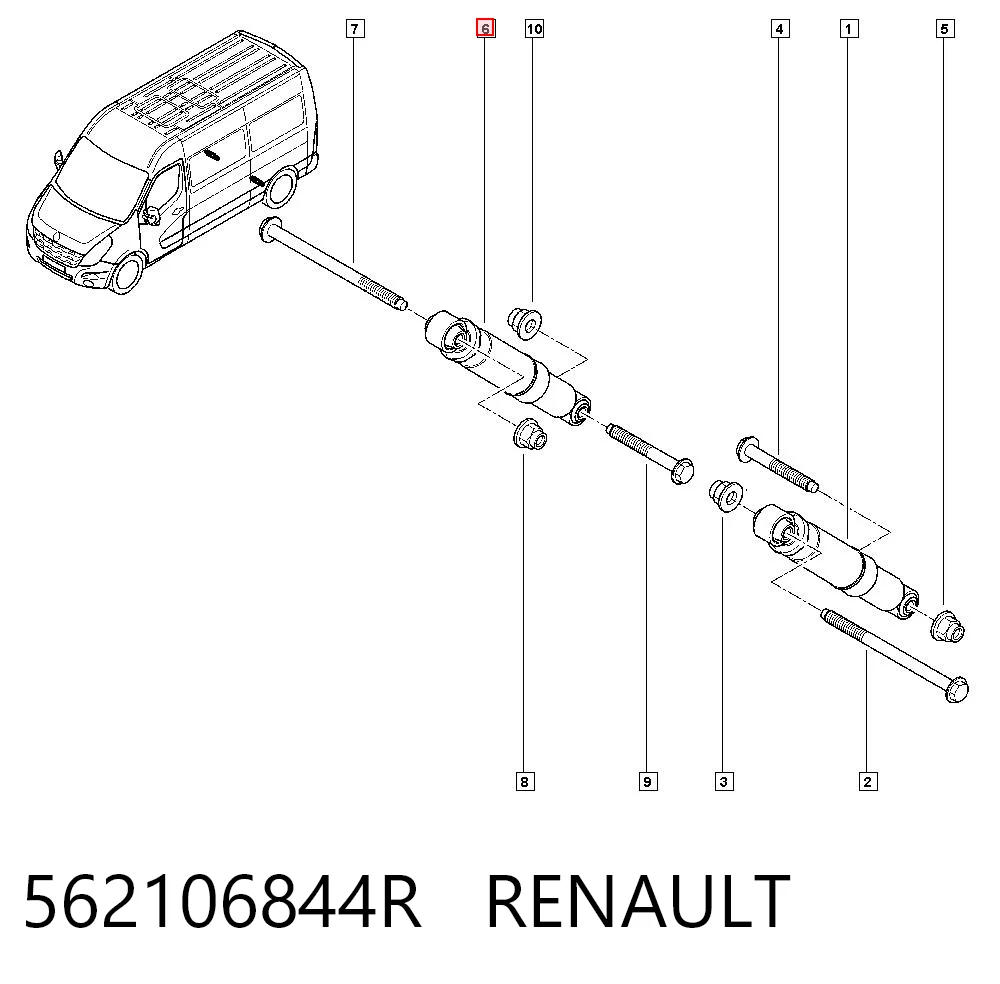 562106844R Renault (RVI)
