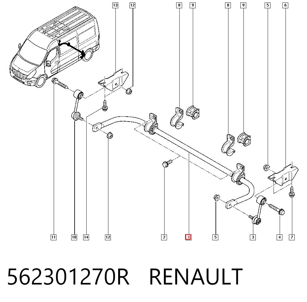 562301270R Renault (RVI)