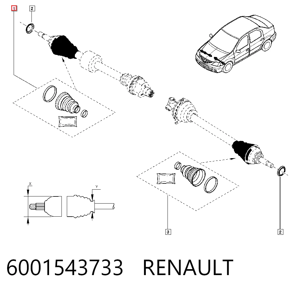6001543733 Renault (RVI)