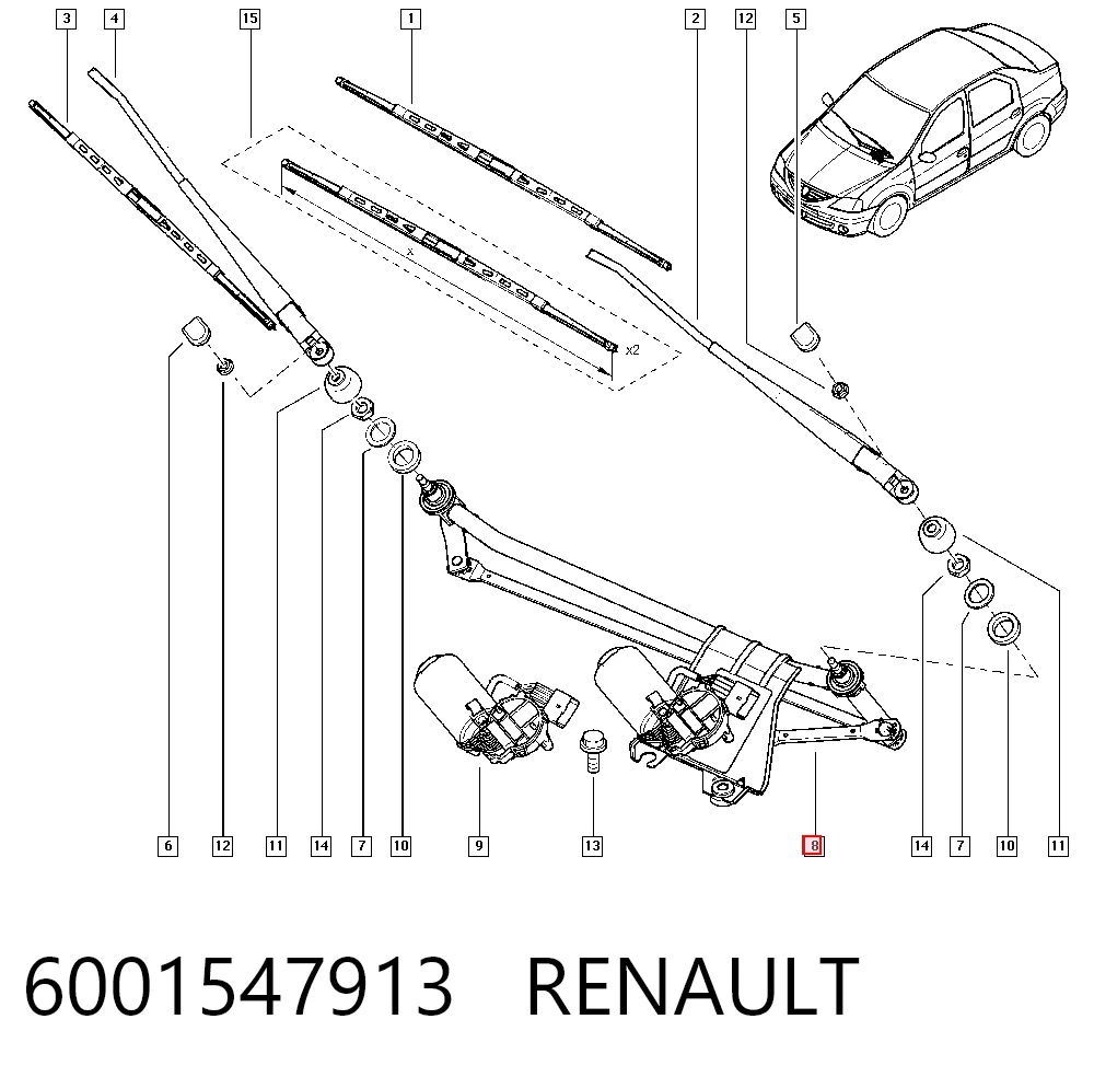 6001547913 Renault (RVI)