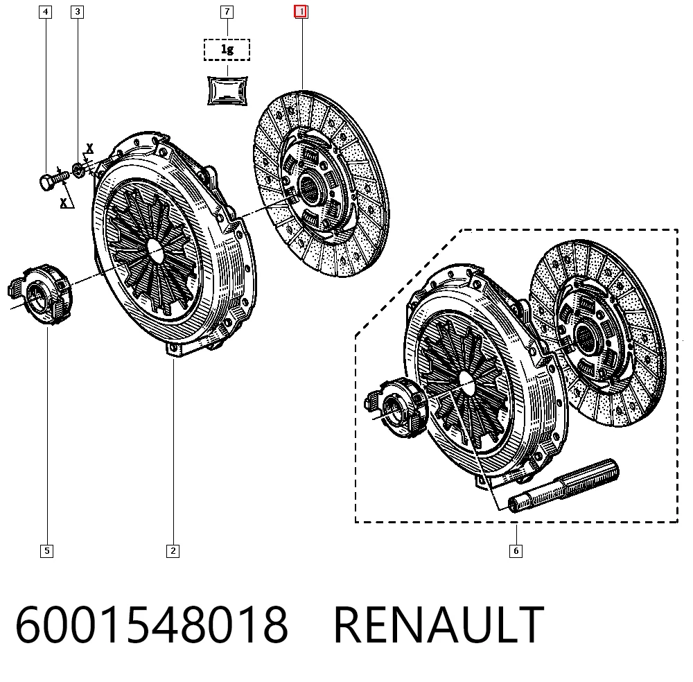 Tarcza sprzęgła Renault Trafic I awangarda (TXX) (1989 - 2001) cena, od 45,22 USD