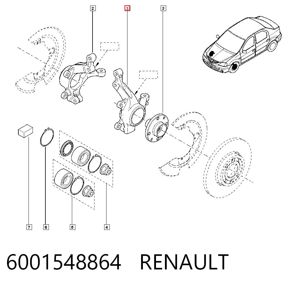 6001548864 Renault (RVI)