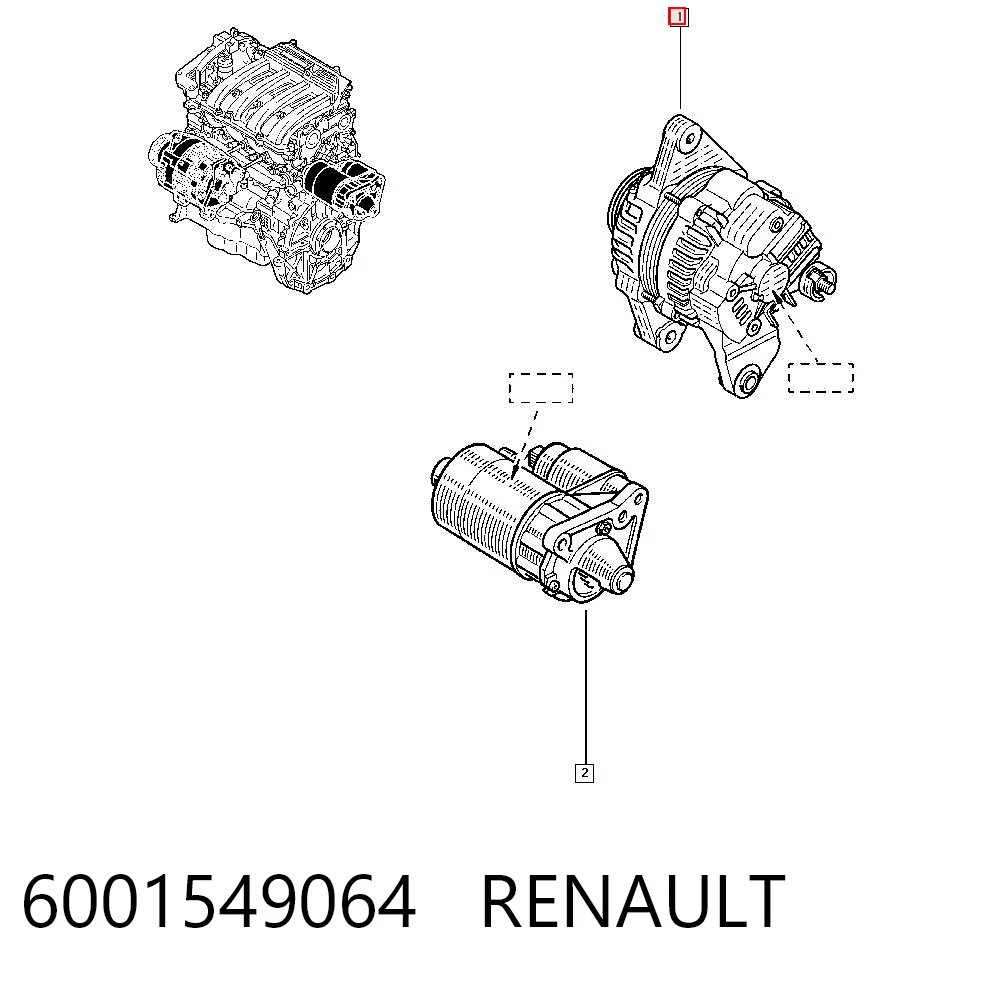 6001549064 Renault (RVI)