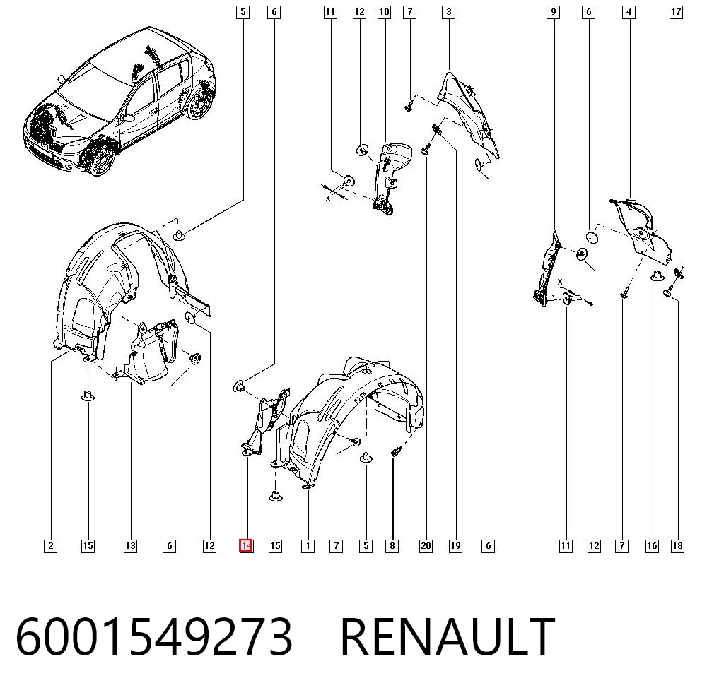 6001549273 Renault (RVI)