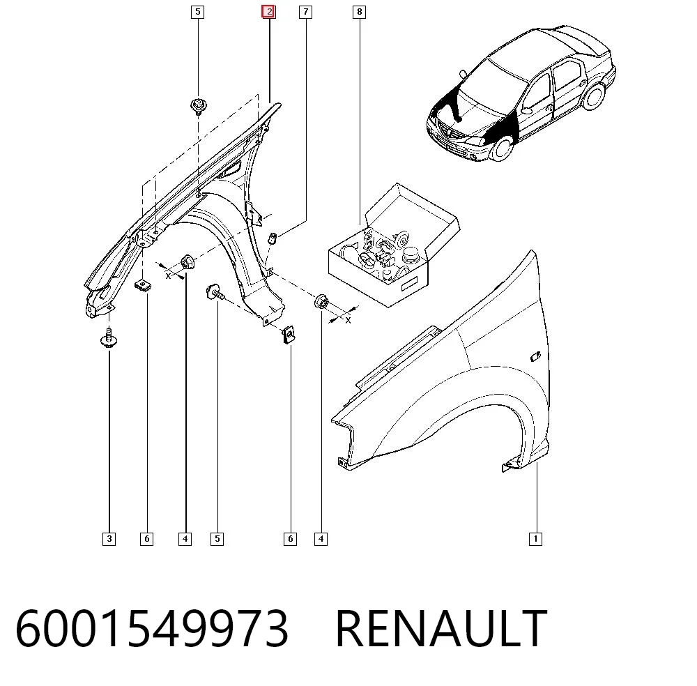6001549973 Renault (RVI)